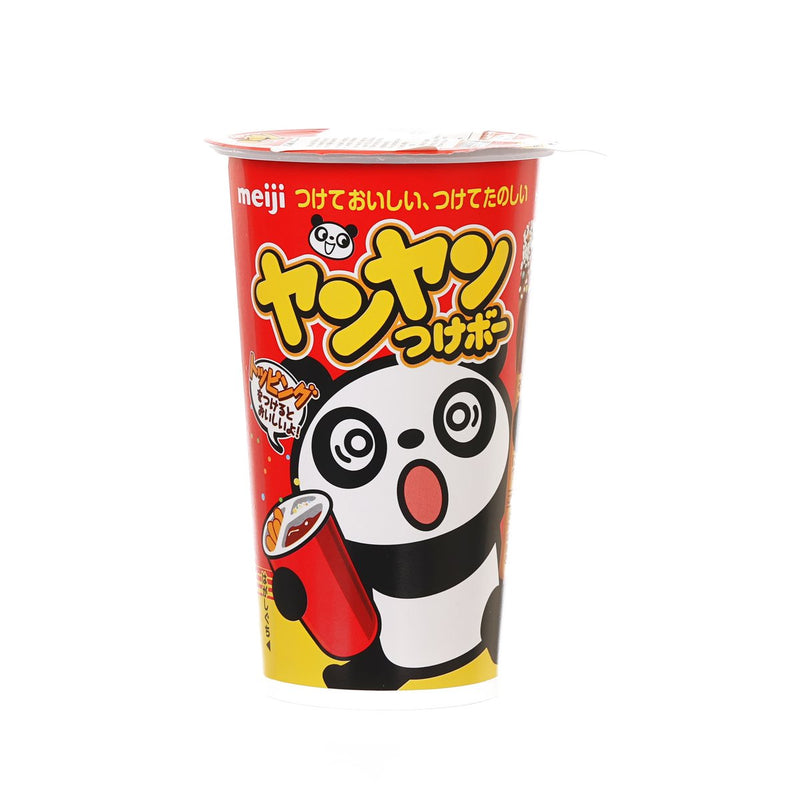MEIJI Yanyan Biscuit Stick with Chocolate Cream  (48g)
