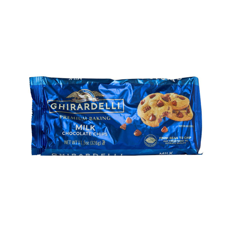 GHIRARDELLI 烘焙用牛奶朱古力粒 (326g)