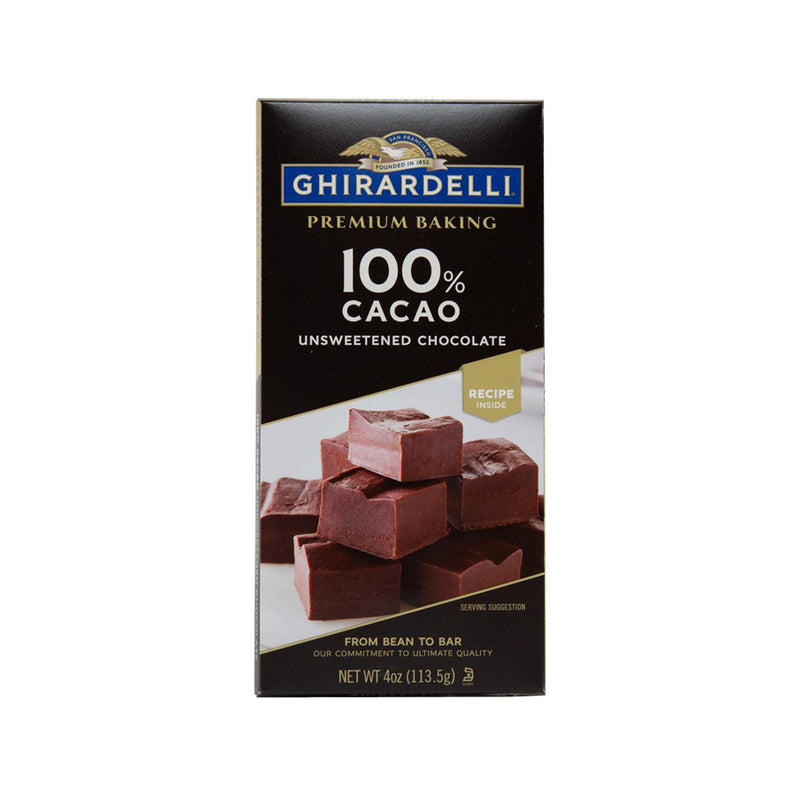 GHIRARDELLI 無加糖烘焙用朱古力 (113.5g)