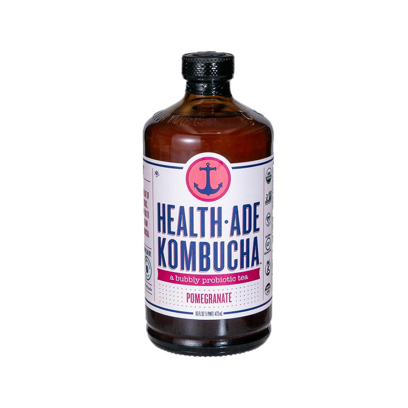 HEALTH ADE KOMBUCHA 有機紅石榴味紅茶菌飲品 (473mL)

