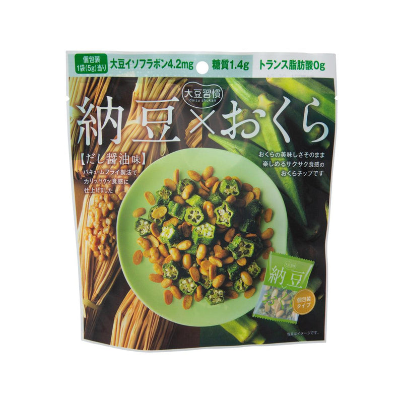 MDH Dried Natto & Okra Snack  (6pack)