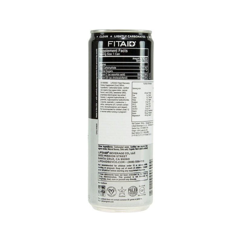 LIFEAID Fitaid修復補充飲品 [罐裝] (355mL)

