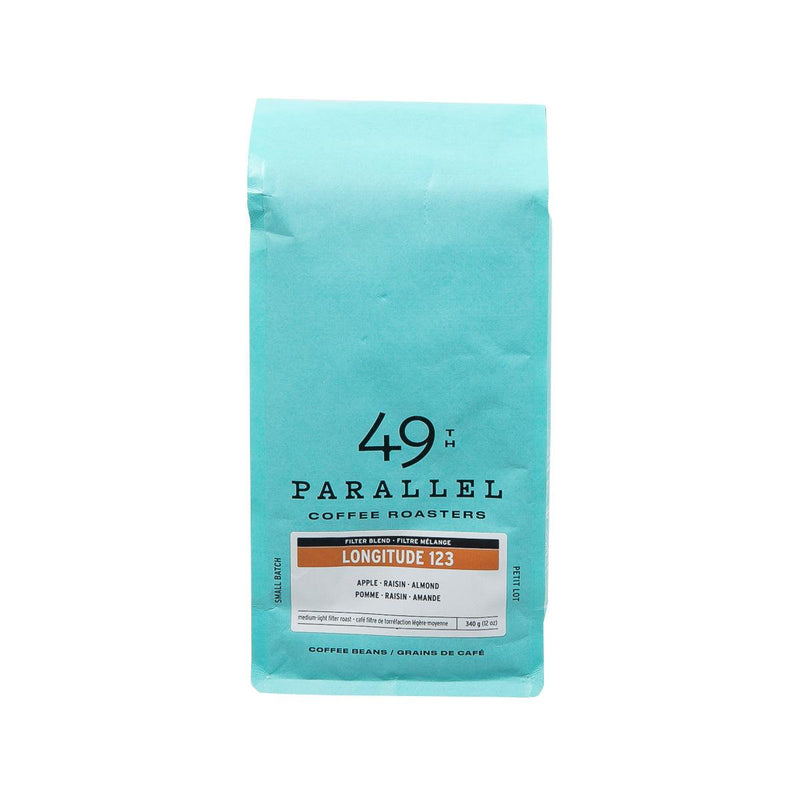 49TH PARALLEL 中度烘焙咖啡豆  (340g)
