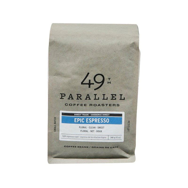 49TH PARALLEL 淺烘焙特濃咖啡豆  (340g)