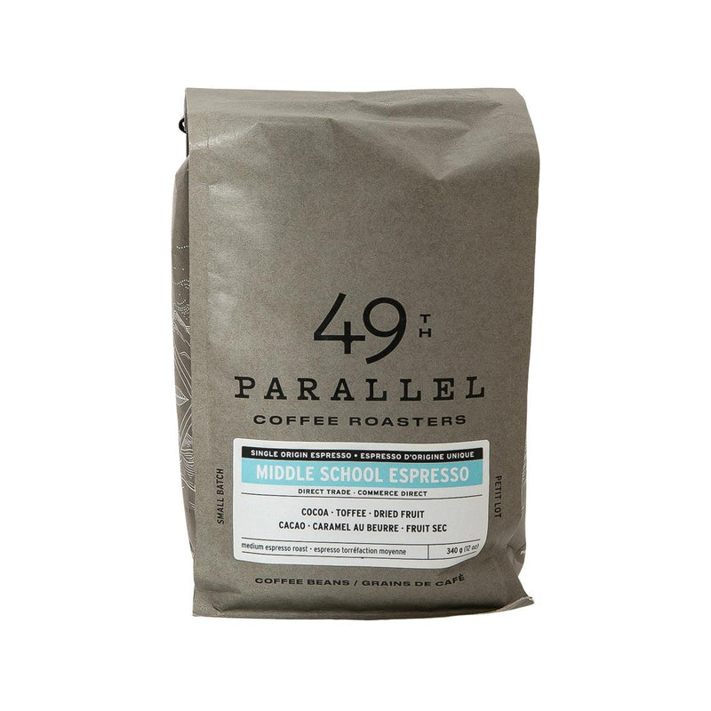 49TH PARALLEL 中度烘焙特濃咖啡豆  (340g)