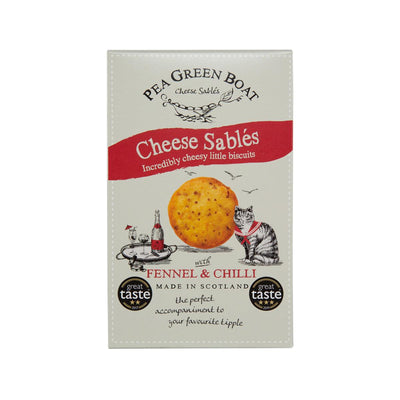 THE PEA GREEN BOAT Cheese Sables - Fennel & Chilli  (80g) - city'super E-Shop