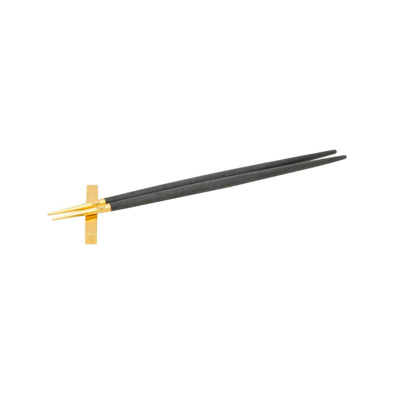 CUTIPOL GOA Chopsticks Set - Black / Gold