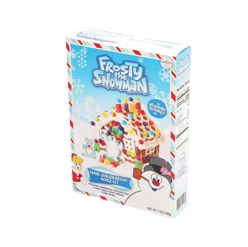 COOKIES UNITED "Frosty The Snowman" Mini Gingerbread House Kit  (198g)