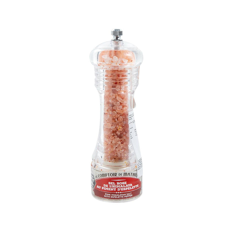 LECOMPTOIRDEMATHILDE Himalayan Pink Salt with Espelette Pepper with Grinder  (50g)