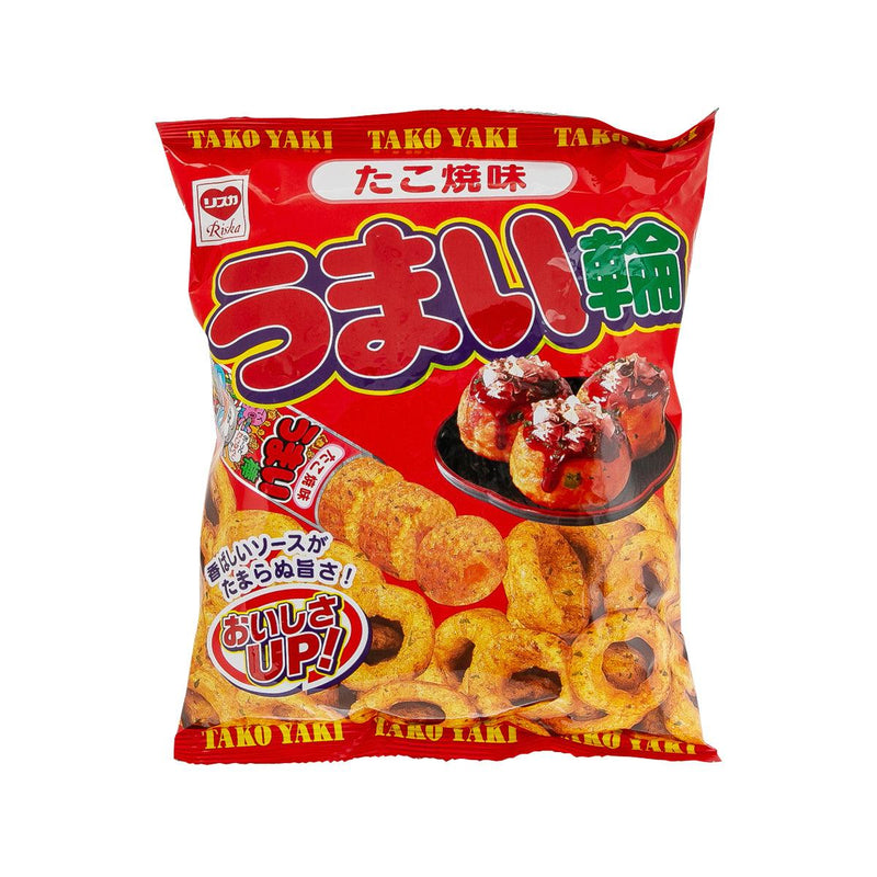 RISKA 粟米圈小食 - 章魚燒味 (75g)