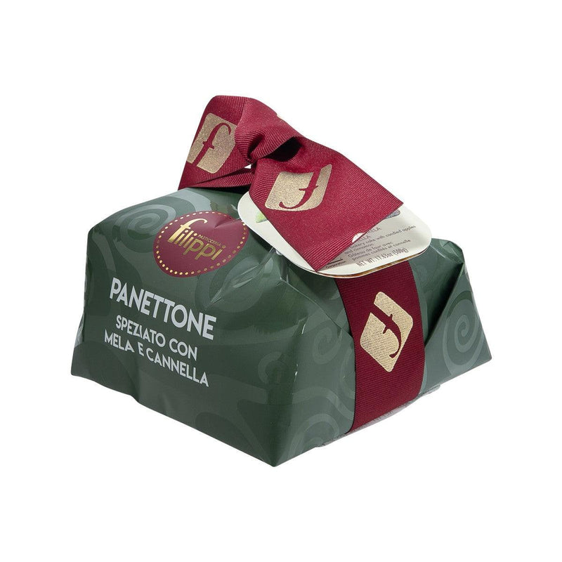 FILIPPI Spiced Panettone with Candied Apple and Cinnamon  (500g)