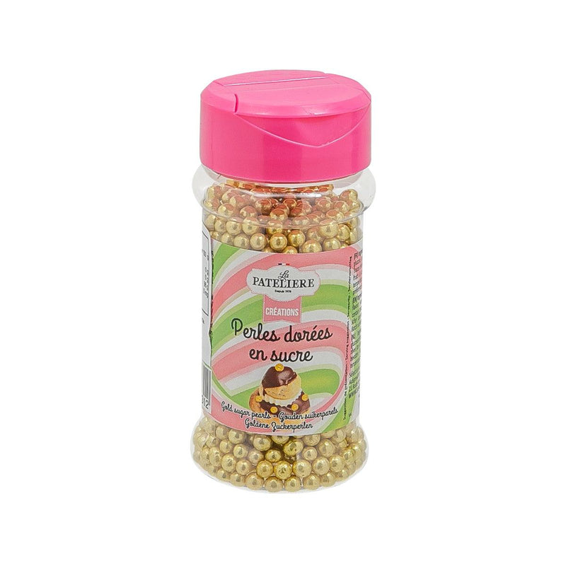 LA PATELIERE Golden Sugar Pearls  (70g)