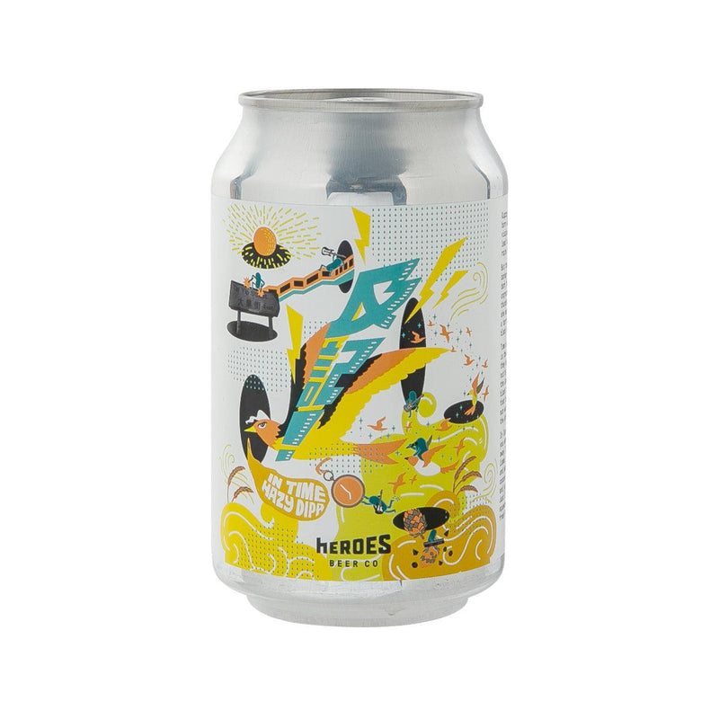 HEROES BEER Kupzzy In Time Hazy DIPA (Alc 7.8%) [Can]  (330mL)