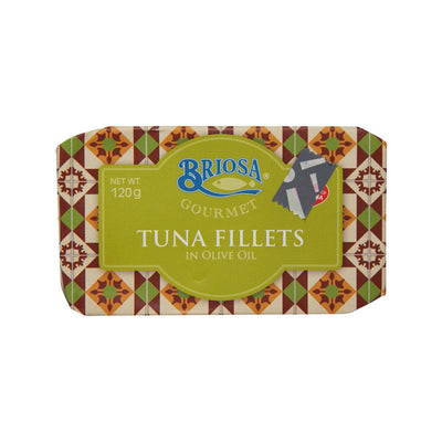BRIOSA Tuna Fillets in Olive Oil, 120g – Gourmet