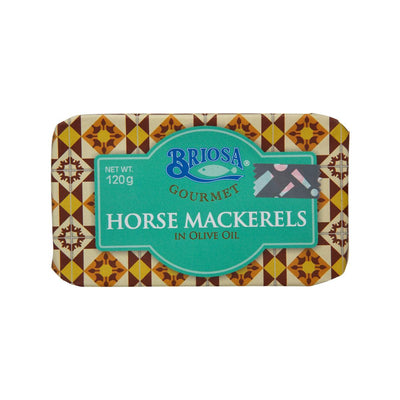 BRIOSA Horse Mackerel in Olive Oil, 120g - Gourmet