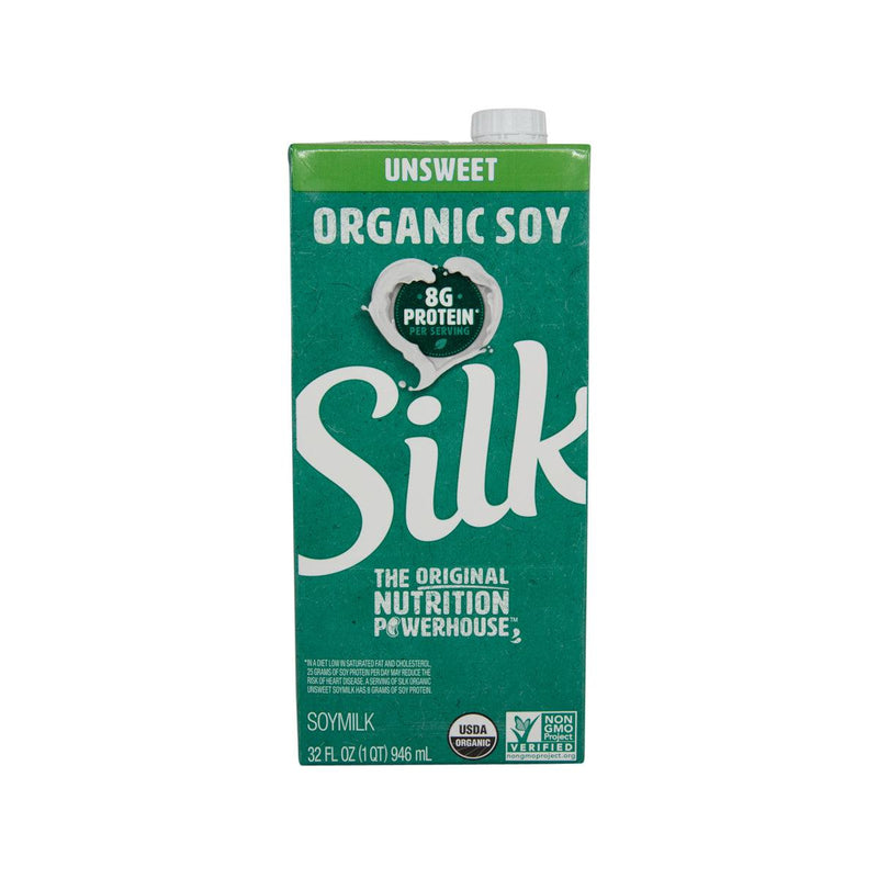 SILK Organic Soymilk - Unsweet  (946mL)