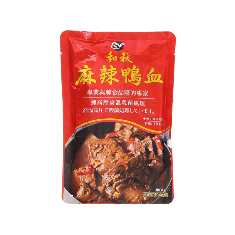 HEQIU Spicy Duck Blood  (450g)
