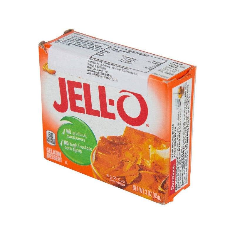 JELL-O Gelatin Dessert Mix - Orange Flavor  (85g)