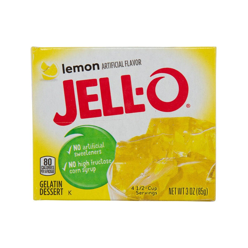 JELL-O Gelatin Dessert Mix - Lemon Flavor  (85g)