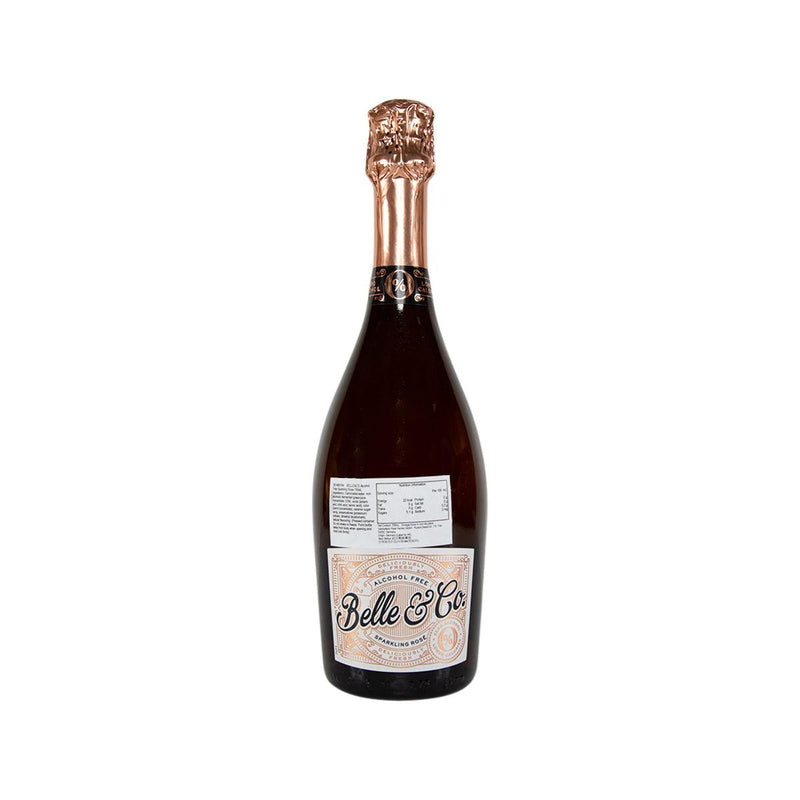 BELLE&CO. Alcohol Free Sparkling Rose  (750mL)