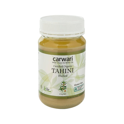 Carwari Organic Hulled Tahini, 375g – Creamy & Nutritious