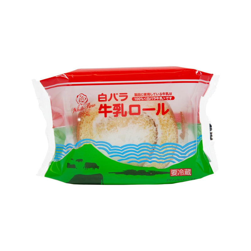 DAISENMILK White Rose Milk Cream Roll Cake  (1pc)