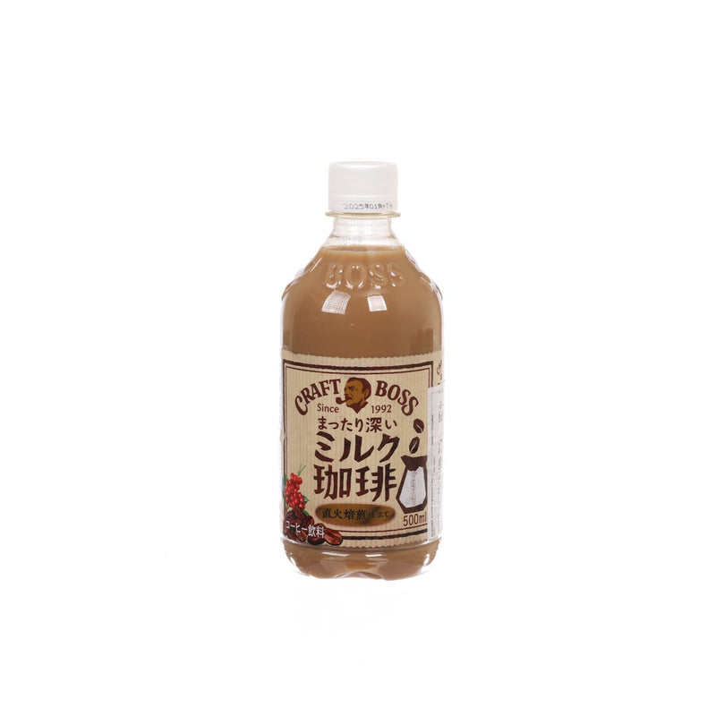 CRAFT BOSS 工藝直火焙煎牛奶咖啡  (500mL)