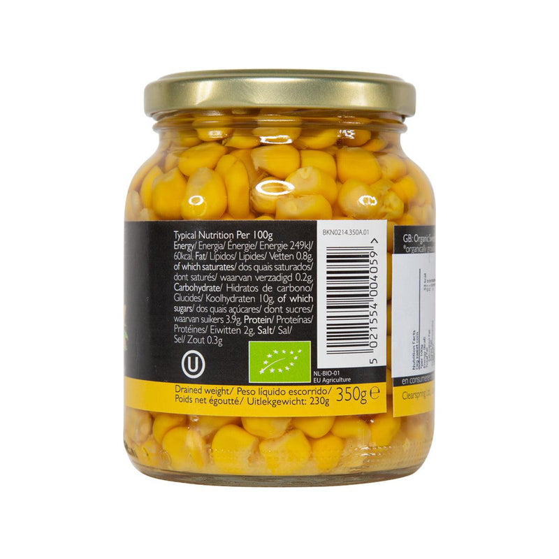 CLEARSPRING Organic Sweetcorn  (350g)