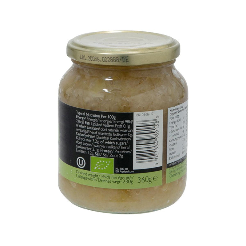 CLEARSPRING Organic Sauerkraut  (360g)