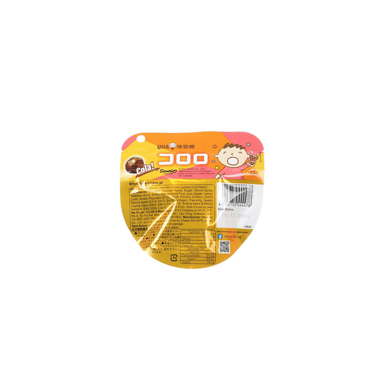 UHA MIKAKUTO Sanrio Characters Cororo Gummy - Cola Flavor  (40g)