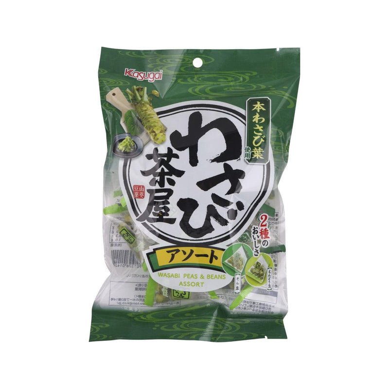KASUGAI Wasabi Peas & Beans  (104g)