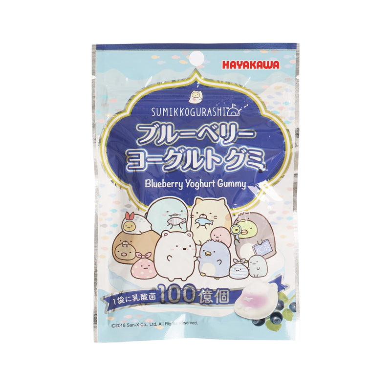 HAYAKAWA SEIKA Sumikko Gurashi Blueberry Yogurt Gummy  (40g)
