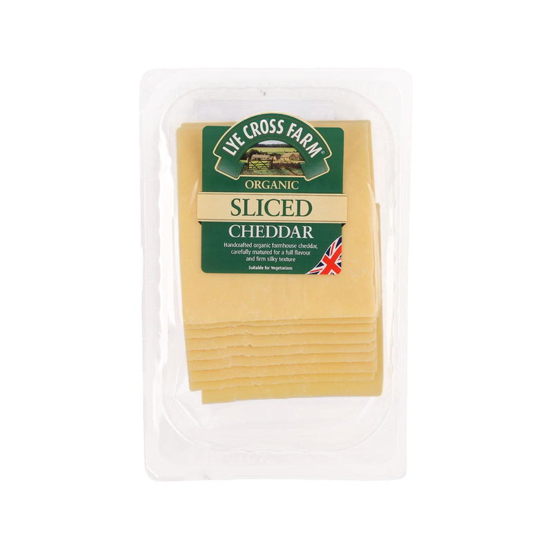 LYE CROSS FARM Organic Sliced Cheddar  (200g)