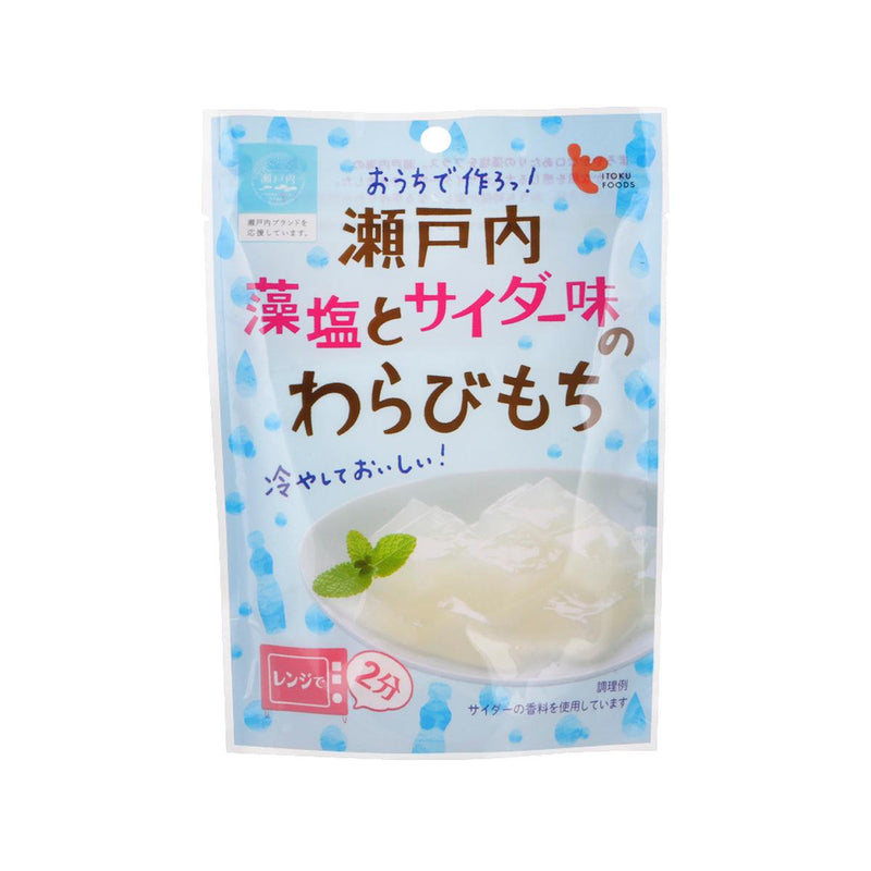 ITOKU Handmade Warabi Mochi Mix - Setouchi Algae Sea Salt & Cider Flavor  (80g)