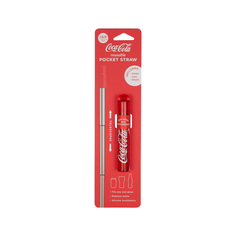ZOKU Coca-Cola Pocket Straw - city&