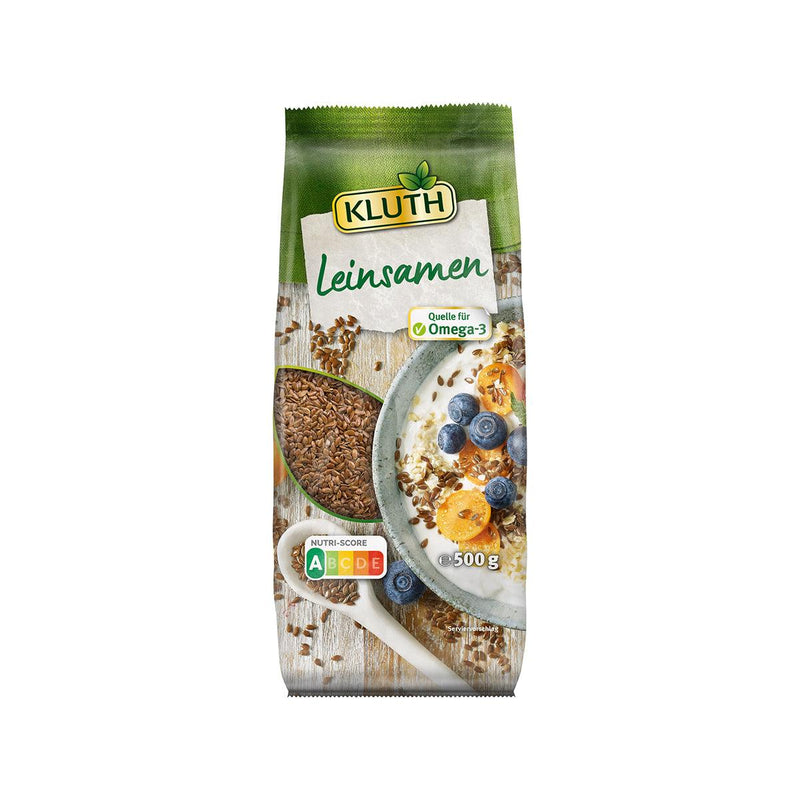 KLUTH Raw Linseeds / Flaxseeds  (500g)