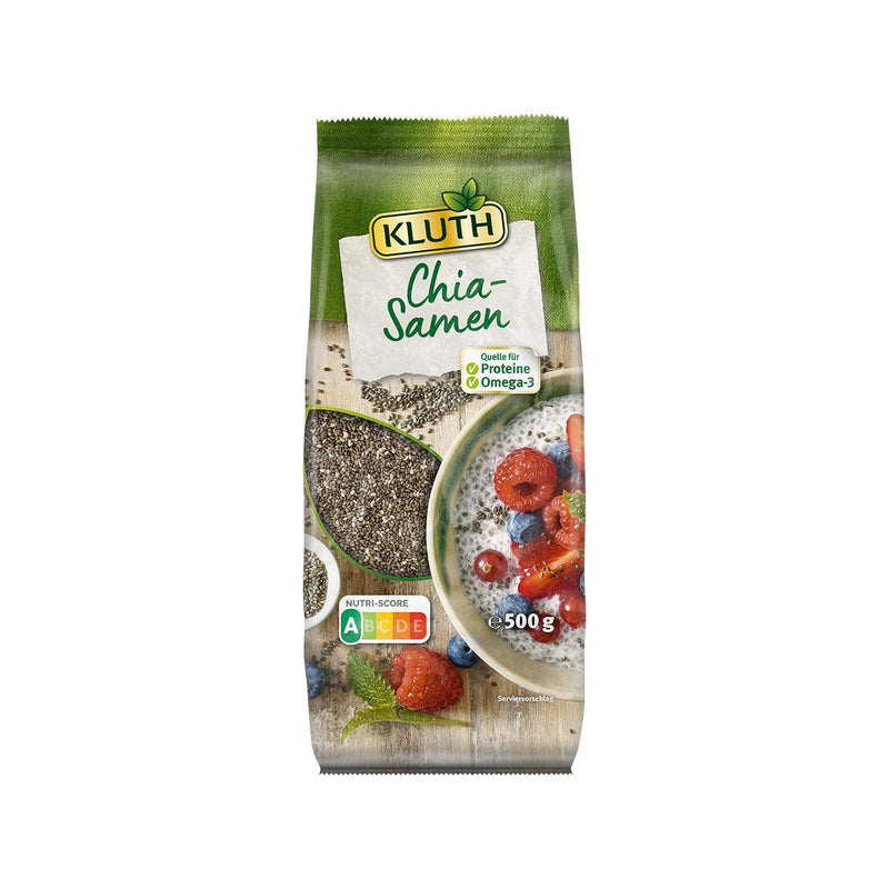 KLUTH Raw Chia Seeds, 500g – Healthy Omega-3