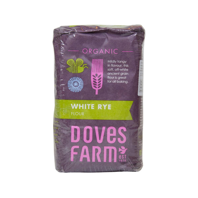 Doves Farm Organic White Rye Flour, 1kg – Premium Baking