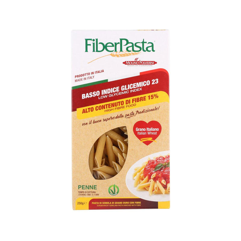 FiberPasta Low Glycemic Penne, 250g – High Fiber