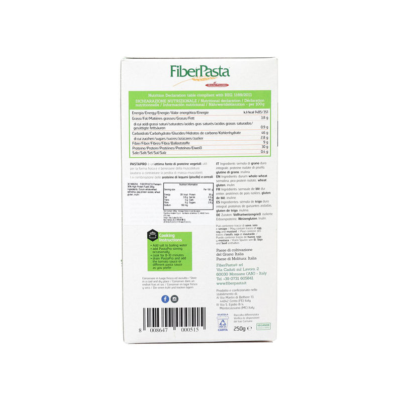 FIBERPASTA Pastapro 30% High Protein Fusilli  (250g)