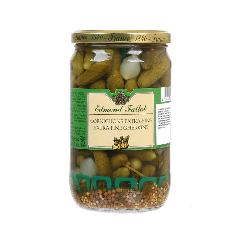 EDMOND FALLOT Extra Fine Gherkins  (680g)