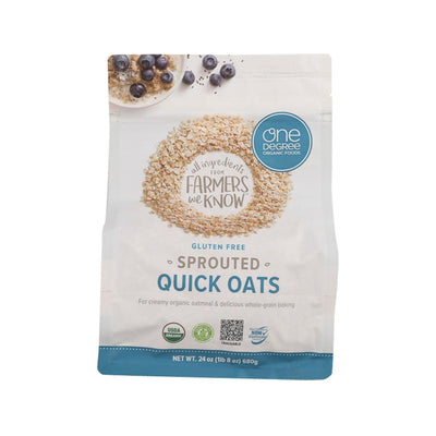 ONE DEGREE Organic Gluten-Free Sprouted Oats, 680g