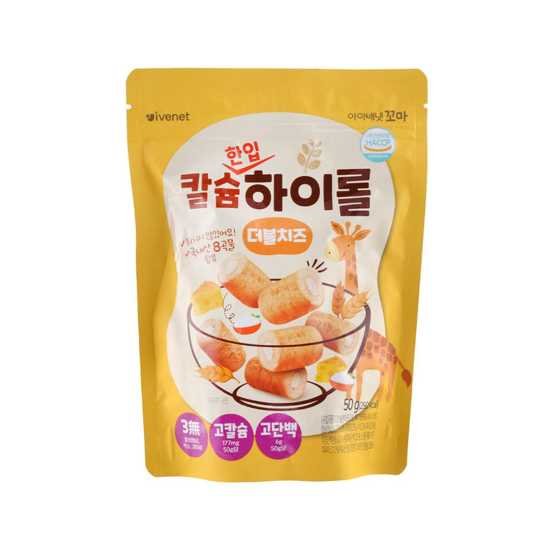 IVENET Bebe Grain Roll (Double Cheese)  (50g)