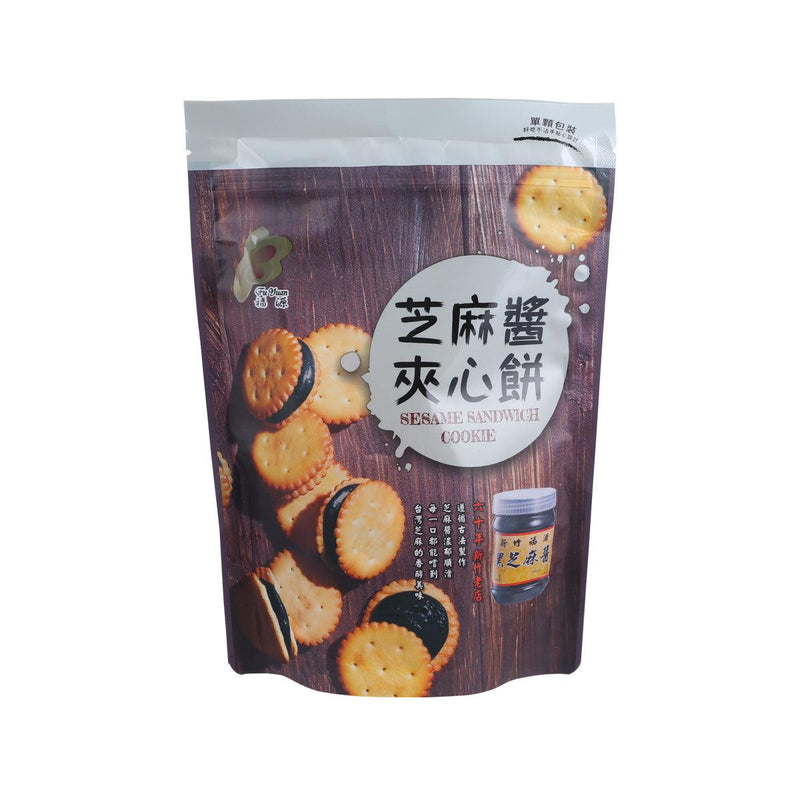 FUYUAN Black Sesame Paste Sandwich Cookie  (135g)