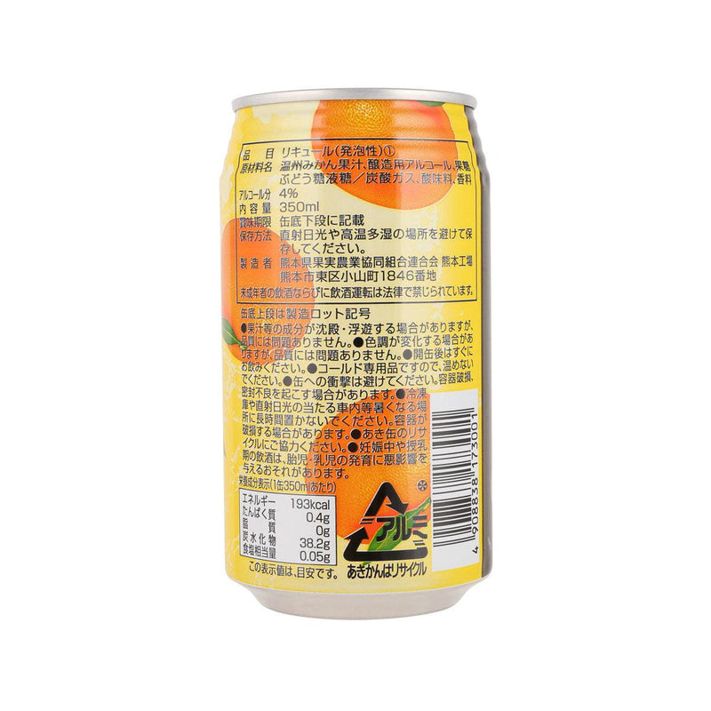 JUICY 蜜柑味果汁酒 (酒精濃度4.0%) [罐裝] (350mL)