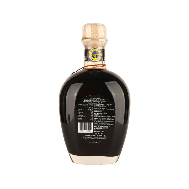 CITYSUPER Gold Balsamic Vinegar of Modena PGI  (250mL)