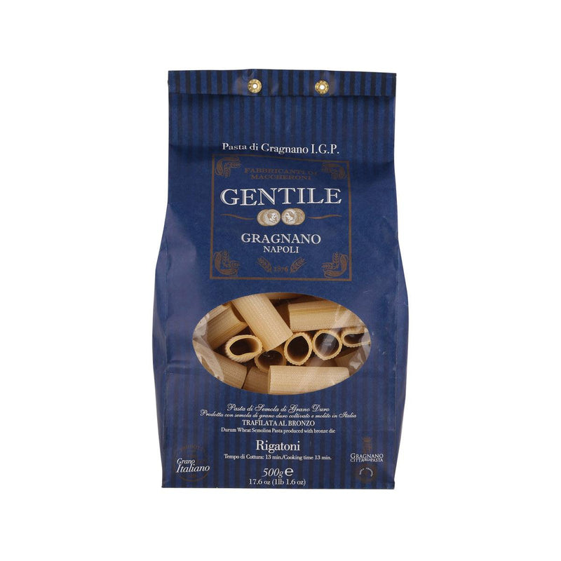 GENTILE Pasta di Gragnano IGP - Rigatoni  (500g)