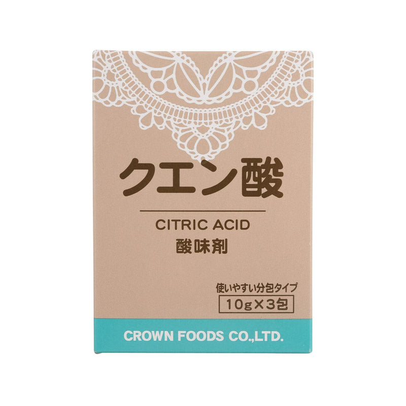 CROWN FOODS Citric Acid  (30g)