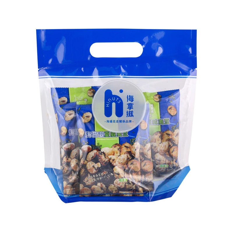 HINUTS Seaweed Macadamia  (6 x 30g)