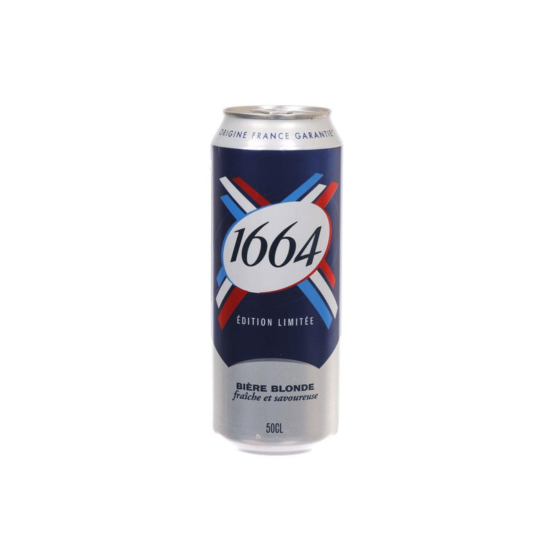 KRONENBOURG 1664 金黃啤酒 (酒精濃度5.5%) [罐裝]  (500mL)

